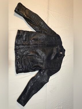 VTG Fieldsheer Men’s Leather Motorcycle jacket